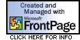 Created & Managed with Microsoft Front Page